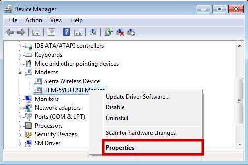 How To Check The Com Port Of Your Modem Avtech