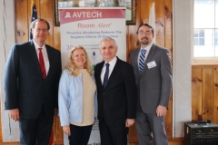 Sen Reed with AVTECH leadership