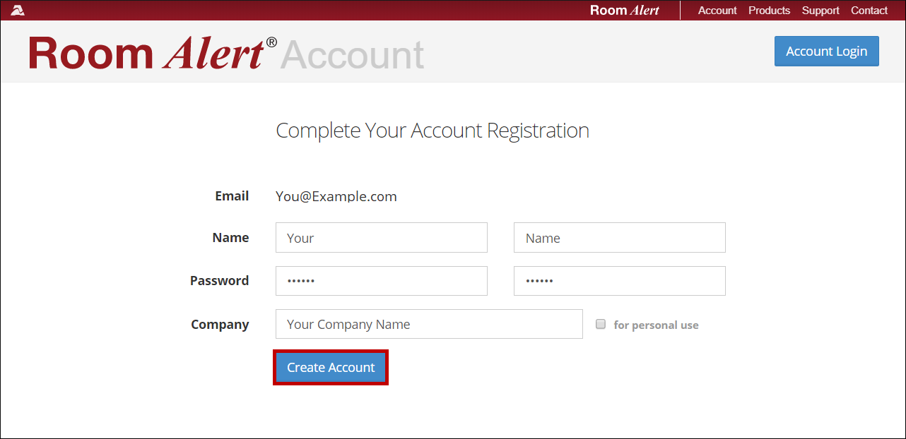 How To Register For A RoomAlert.com Account (VIDEO) 