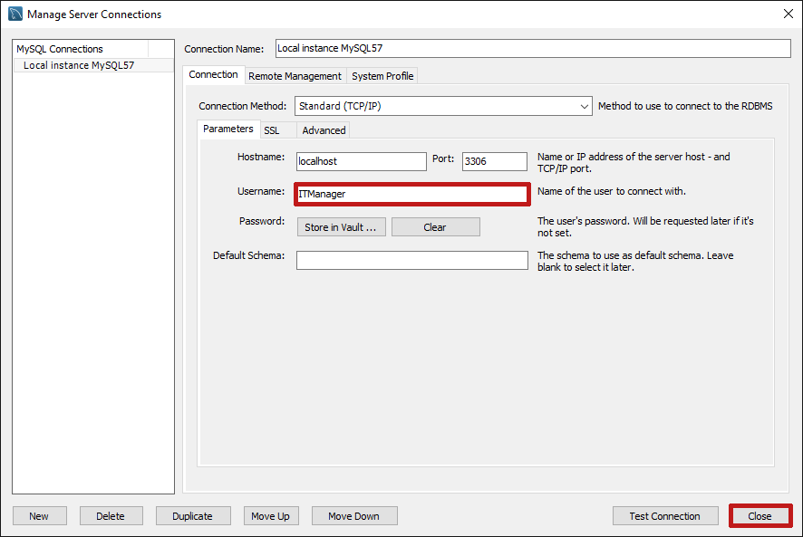 unable to connect to localhost mysql workbench