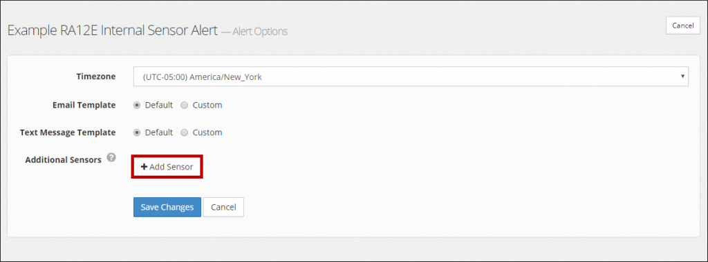 How To Add Additional Sensor Readings To Alert Notifications In Your Account Avtech