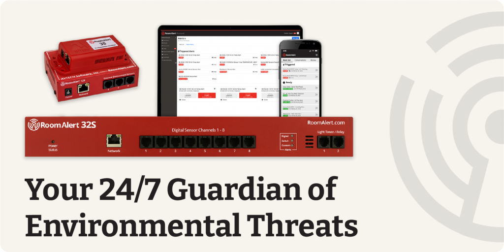 Room Alert environment monitoring hardware & software