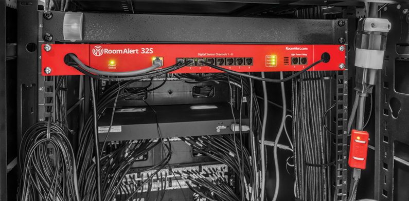 Room Alert Monitor in a Rack, Mobile App Monitoring