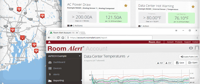 Room Alert 32e Monitor Avtech Com